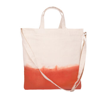 Ombre Tote Bag Terracotta, 2 of 4
