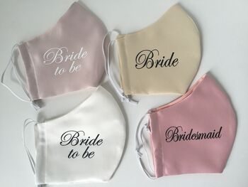 Personalised Wedding Mask For Bride And Groom, 2 of 4