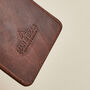 Personalised Leather Traditional Luggage Tag, thumbnail 4 of 5