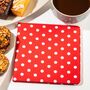 Blue Badge Parking Permit Wallet In Spotty Red, thumbnail 5 of 7
