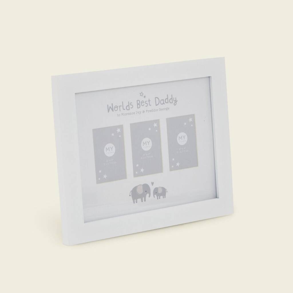 Personalised World's Best Daddy Photo Frame By My 1st Years