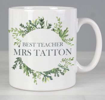 Personalised Botanical Mug, 3 of 6