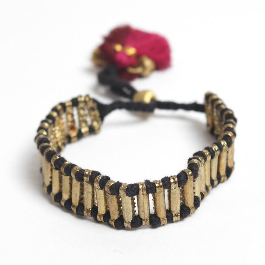 chanda cuff bracelet by bohemia | notonthehighstreet.com