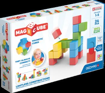Magicube Magnetic Cubes 24pc Set, 7 of 7