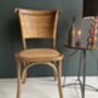 Rattan Weave High Back Dining Chair, thumbnail 1 of 3