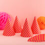 Candy Striped Party Hats, thumbnail 5 of 5