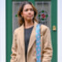 Teal Flamingo Bag Strap | Extra Long Crossbody Replacement Bag Strap, thumbnail 6 of 6