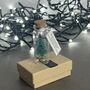 Personalised Miniature Christmas Tree In A Glass Bottle Keepsake, thumbnail 5 of 11