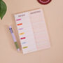A5 Meal Planner And Shopping List | Colour Theory, thumbnail 6 of 7
