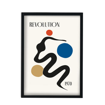 Revolution Giclée Retro Art Print, 3 of 4