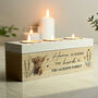 Personalised Highland Cow Triple Tea Light Holder Box, thumbnail 1 of 6