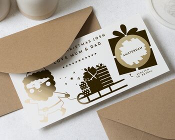 Christmas Scratch To Reveal Gift Card, 5 of 9