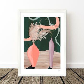 Abstract Vase Art Print, 5 of 8