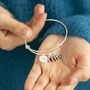 Family Birthstone Bangle, thumbnail 2 of 12