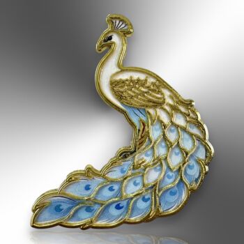 Choose Your Colour – Peacock Enamel Pin, 12 of 12