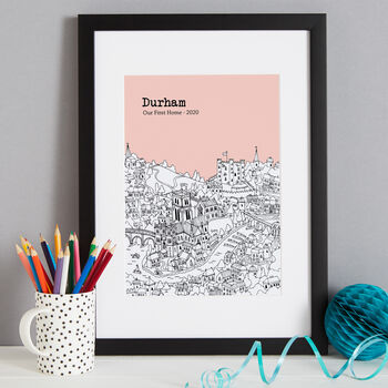 Personalised Durham Print, 6 of 9