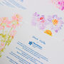 Candytuft Mother's Day Card With Wildflower Seeds, thumbnail 7 of 9