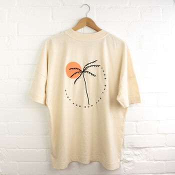 Surf And Sun Embroidered Oversized T Shirt, 8 of 9