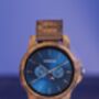 Goa Personalised Wood Watch For Men Made From Walnut, thumbnail 6 of 9