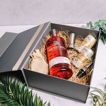 Personalised Whitley Neill Raspberry Gin Gift Set, 2 of 5