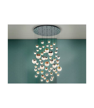 Dimmable 55 Light Integrated LED Pendant Bluetooth, 2 of 4