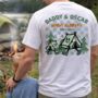 Personalised Happy Campers Graphic T Shirt, thumbnail 1 of 7