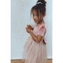 Pink Velvet Soft Tulle Dress, thumbnail 5 of 10