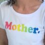 Mother Organic Rainbow T Shirt, thumbnail 2 of 2