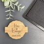 Wedding Rubber Stamp – Custom Design With Heart, thumbnail 3 of 3