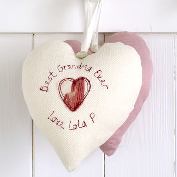 Personalised Hanging Heart Engagement Gift, 5 of 12