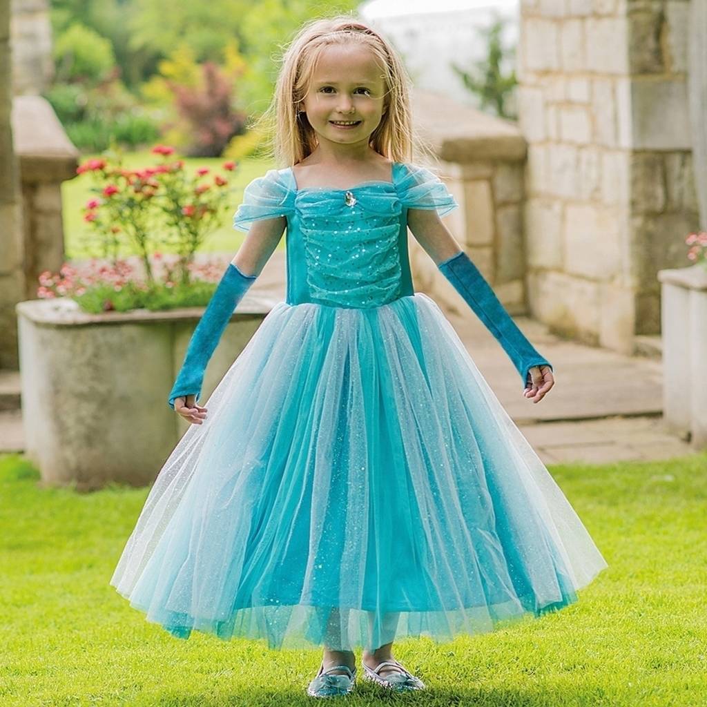 Image of Turquoise Princess Dress