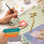 Paint Your Own Wooden Flowers Kit Diy Craft Kit For Adults And Teens, thumbnail 4 of 8