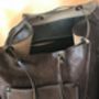 Handmade Leather Backpack, thumbnail 4 of 5
