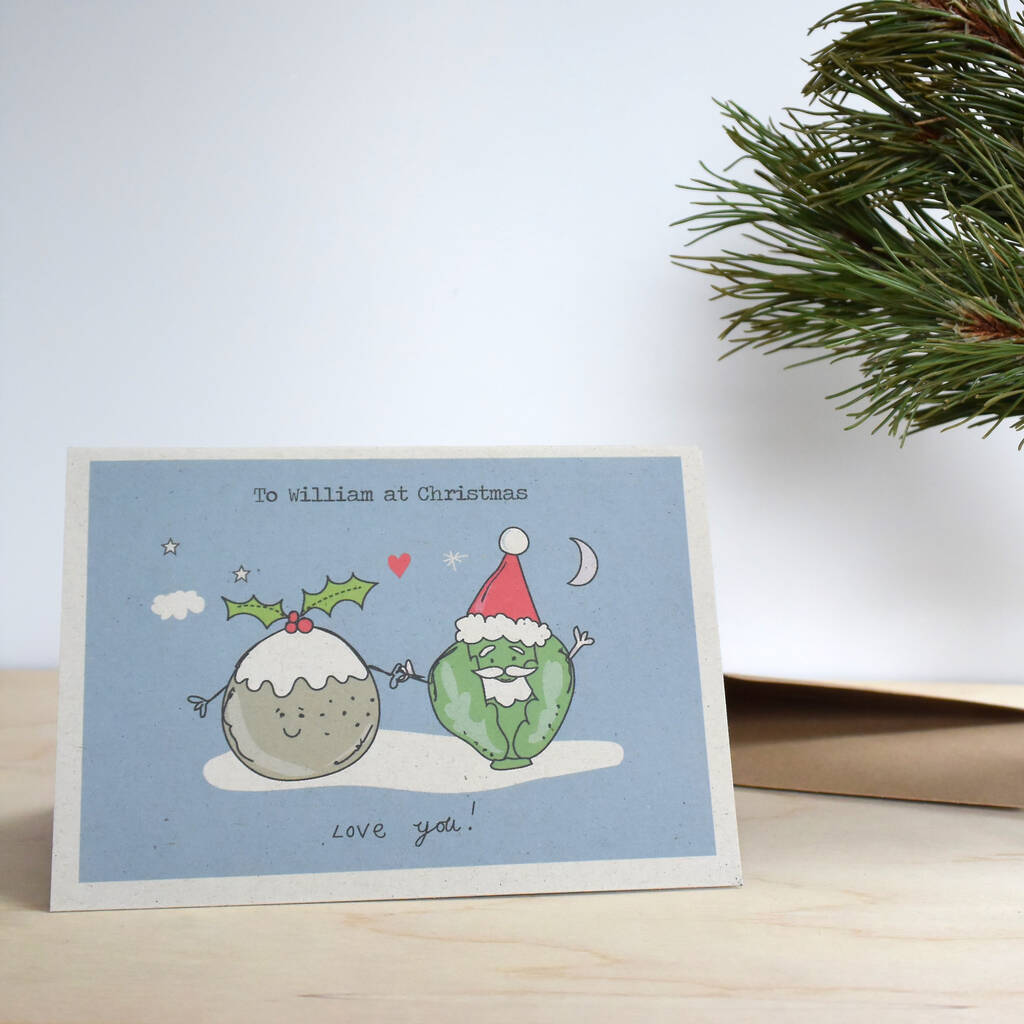 Personalised Couple Funny Christmas Card By Paper and Inc |  