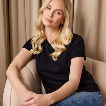 Lillie Cashmere Tee, 4 of 11