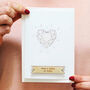 Personalised 60th Diamond Wedding Anniversary Card, thumbnail 1 of 2
