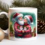 Personalised Mr And Mrs Santa Claus Christmas Mug, thumbnail 1 of 2