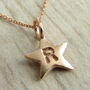 Personalised Solid Gold Baby Star Necklace, thumbnail 1 of 7