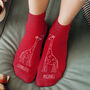 Personalised Valentine's Giraffe Heart Socks, thumbnail 1 of 3