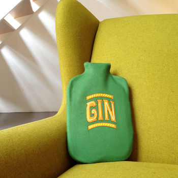 Gin Hot Water Bottle Cover, 3 of 7