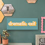 Dramatic Exit Wooden Wall Art, thumbnail 6 of 6