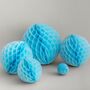 Blue Honeycomb Party Decorations, thumbnail 2 of 4