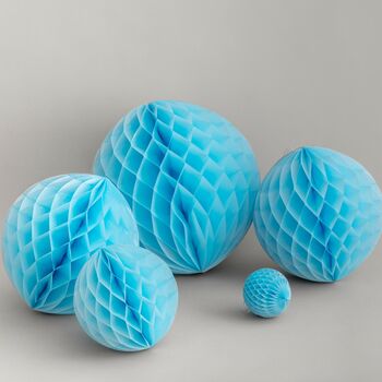 Blue Honeycomb Party Decorations, 2 of 4