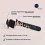 Wild Colour Pattern Vegan Leather Apple Watch Band, thumbnail 4 of 7