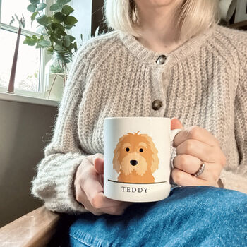 The Dog's Human, Personalised Mother's Day Mug, 2 of 11