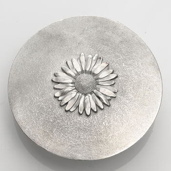 Personalised Cast Pewter Daisy Trinket Box, 5 of 6