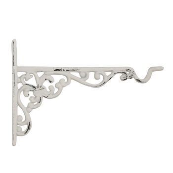 Ivory Garden Hanging Basket Bracket, 2 of 6