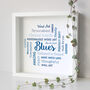 Personalised 60th Birthday Word Art Gift For Her, thumbnail 4 of 9