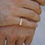 Gold Colour Personalised Signet Ring, thumbnail 5 of 7