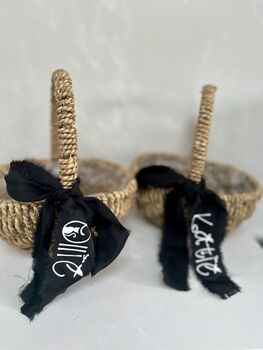 Halloween Boo Basket, Trick And Treat Basket, Halloween Decoration, 4 of 4